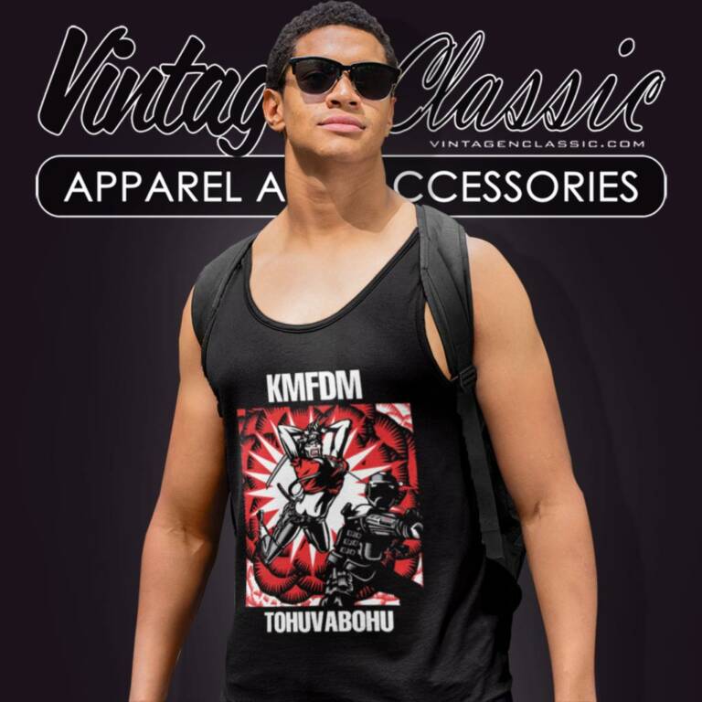 Kmfdm Tohuvabohu Tank Top Racerback Kmfdm Tohuvabohu Tank Top Racerback