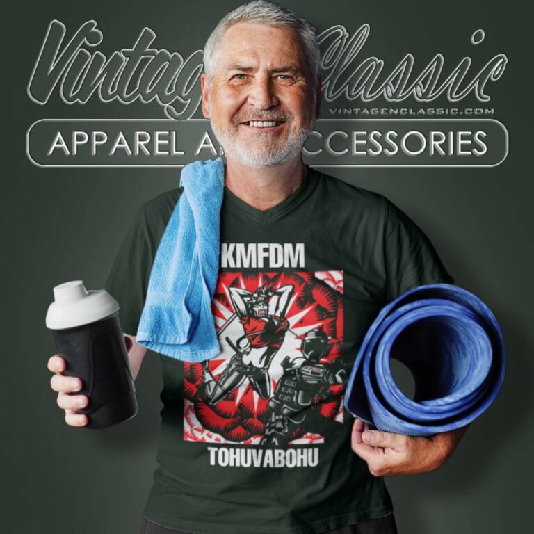 Kmfdm Tohuvabohu V Neck TShirt Kmfdm Tohuvabohu V Neck TShirt