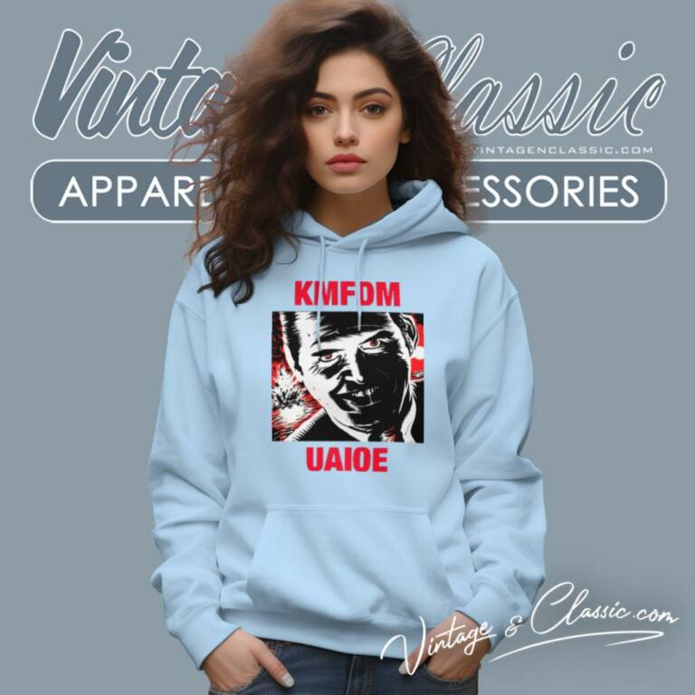 Kmfdm Uaioe Hoodie Kmfdm Uaioe Hoodie