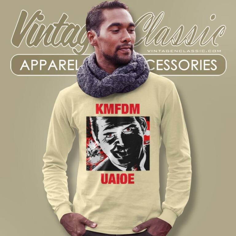 Kmfdm Uaioe Long Sleeve Tee Kmfdm Uaioe Long Sleeve Tee