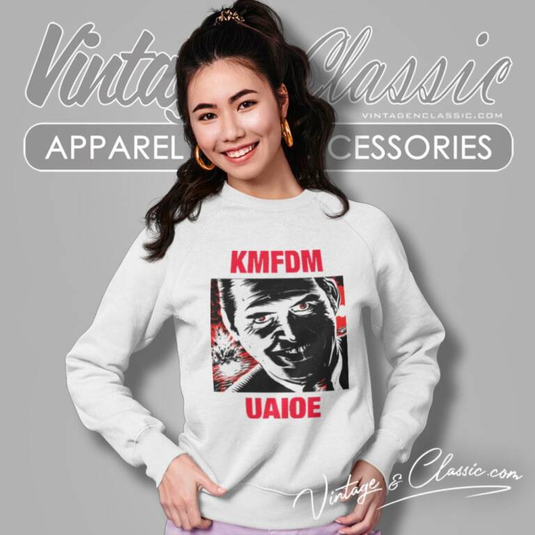 Kmfdm Uaioe Sweatshirt Kmfdm Uaioe Sweatshirt