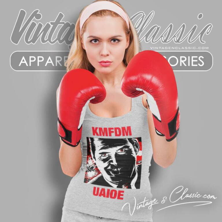 Kmfdm Uaioe Tank Top Racerback Kmfdm Uaioe Tank Top Racerback