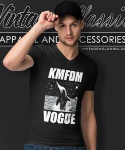 Kmfdm Vogue V Neck TShirt