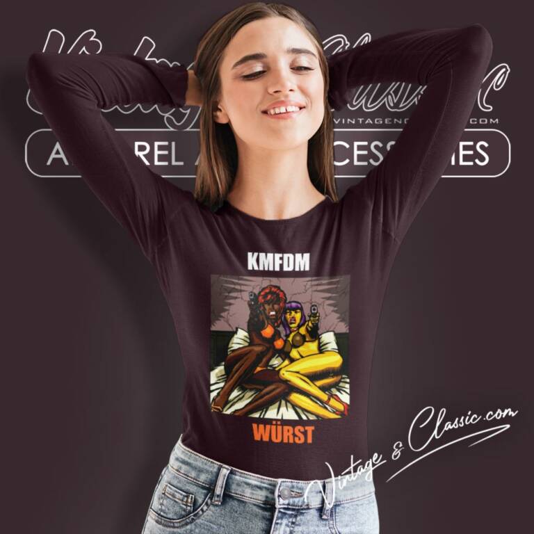 Kmfdm Wurst Long Sleeve Tee Kmfdm Wurst Long Sleeve Tee