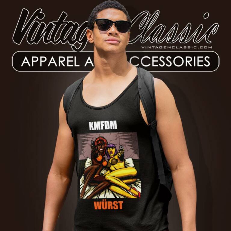 Kmfdm Wurst Tank Top Racerback Kmfdm Wurst Tank Top Racerback