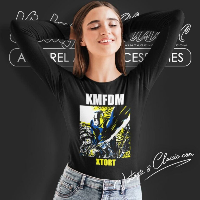 Kmfdm Xtort Long Sleeve Tee Kmfdm Xtort Long Sleeve Tee