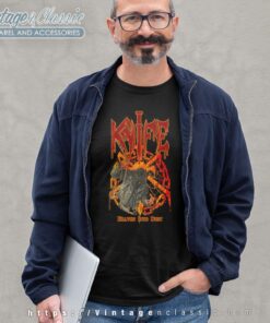Knife Shirt Heaven Into Dust Long Sleeve Tee