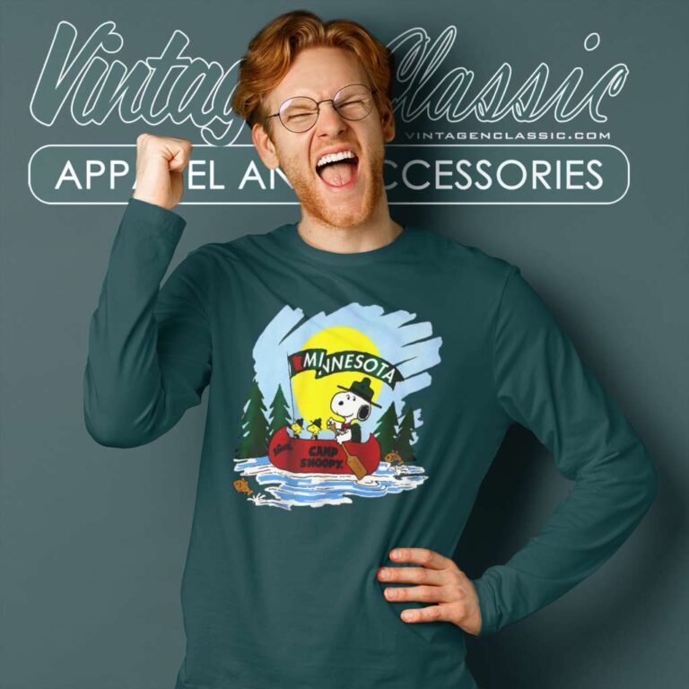 Knotts Camp Snoopy Minnesota Long Sleeve Tee Knotts Camp Snoopy Minnesota Long Sleeve Tee