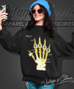 Kobe 5 Rings Skeleton Shirt Kobe Broken Not Beaten Sweatshirt