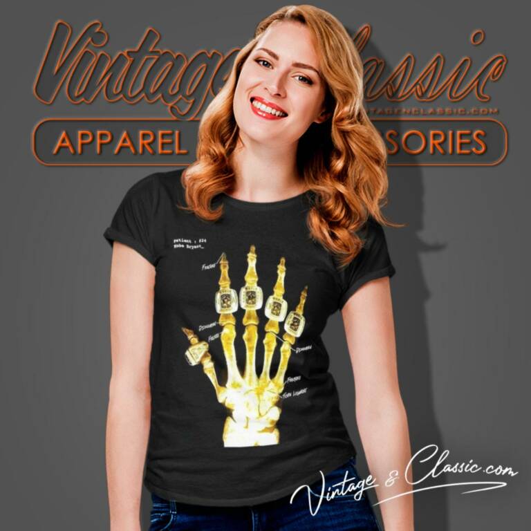 Kobe 5 Rings Skeleton Shirt Kobe Broken Not Beaten Women T Shirt Kobe 5 Rings Skeleton Shirt Kobe Broken Not Beaten Women T Shirt