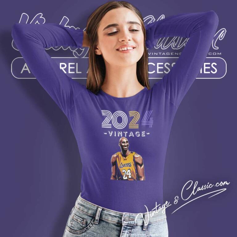 Kobe Bryant 2024 Shirt Gifts For Fans Long Sleeve Tee Kobe Bryant 2024 Shirt Gifts For Fans Long Sleeve Tee
