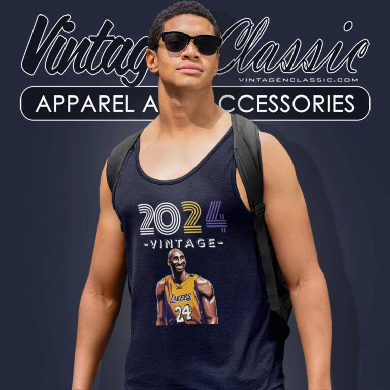 Kobe Bryant 2024 Shirt Gifts For Fans Tank Top Racerback Kobe Bryant 2024 Shirt Gifts For Fans Tank Top Racerback
