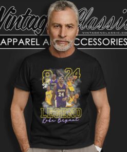 Kobe Bryant 8 24 90s Mamba Lakers T Shirt