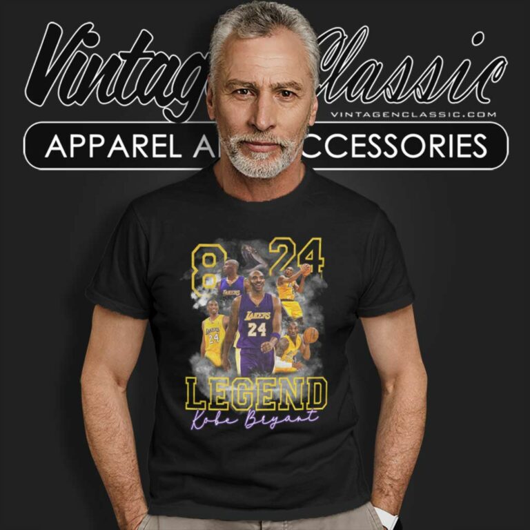 Kobe Bryant 8 24 90s Mamba Lakers T Shirt Kobe Bryant 8 24 90s Mamba Lakers T Shirt