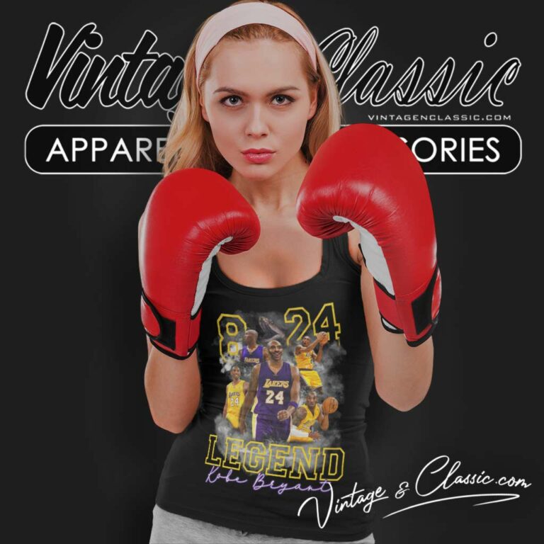 Kobe Bryant 8 24 90s Mamba Lakers Tank Top Racerback Kobe Bryant 8 24 90s Mamba Lakers Tank Top Racerback