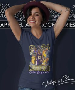 Kobe Bryant 8 24 90s Mamba Lakers V Neck TShirt