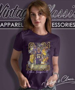 Kobe Bryant 8 24 90s Mamba Lakers Women TShirt