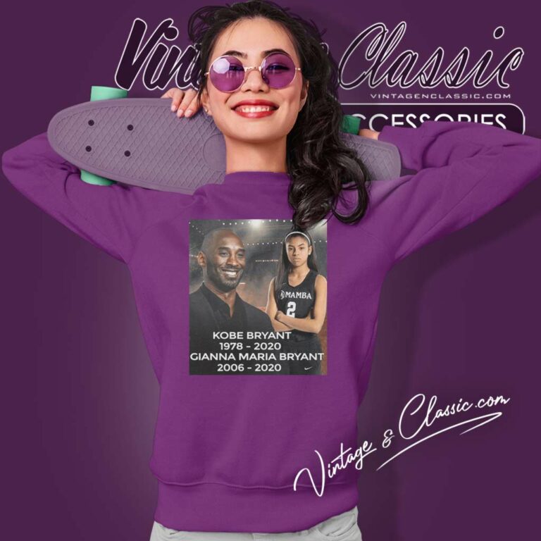 Kobe Bryant And Gianna Bryant Memorial Sweatshirt Kobe Bryant And Gianna Bryant Memorial Sweatshirt