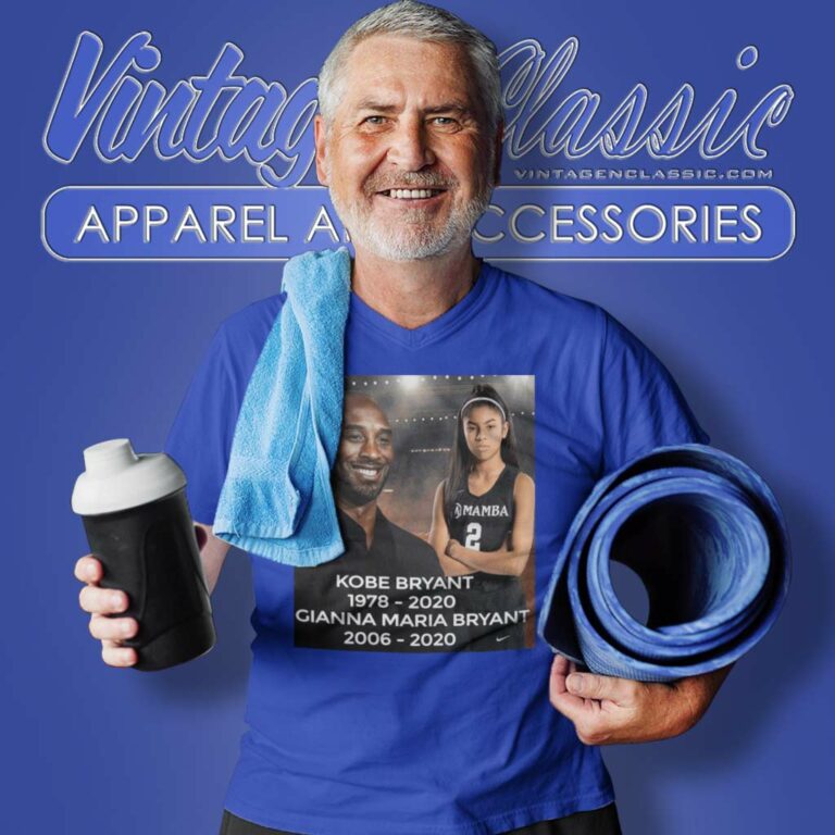 Kobe Bryant And Gianna Bryant Memorial V Neck TShirt Kobe Bryant And Gianna Bryant Memorial V Neck TShirt