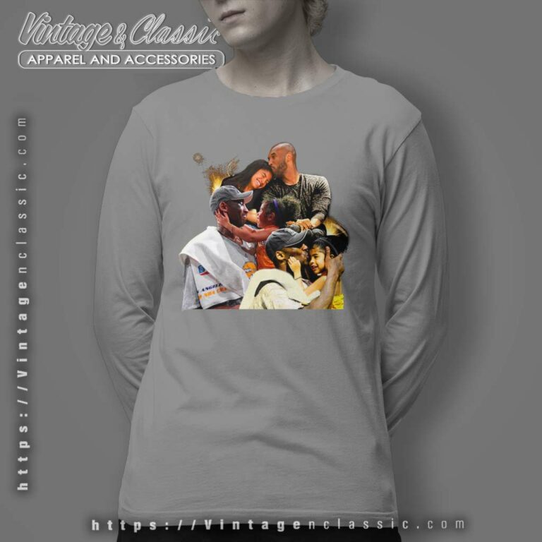 Kobe Bryant And Gigi Shirt Memorial Lakers Bryant Long Sleeve Tee Kobe Bryant And Gigi Shirt Memorial Lakers Bryant Long Sleeve Tee