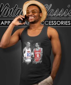 Kobe Bryant And Michael Jordan Forever Legends Tank Top Racerback