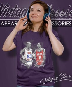 Kobe Bryant And Michael Jordan Forever Legends Women TShirt
