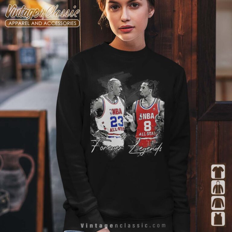 Kobe Bryant And Michael Jordan Sweatshirt Kobe Bryant And Michael Jordan Sweatshirt