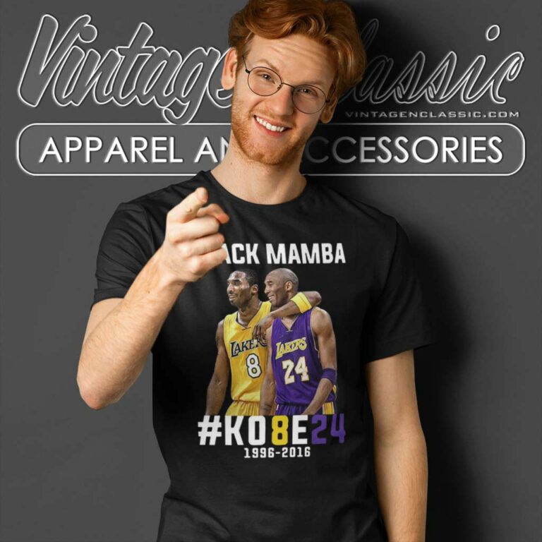 Kobe Bryant Black Mamba Lakers T Shirt Kobe Bryant Black Mamba Lakers T Shirt