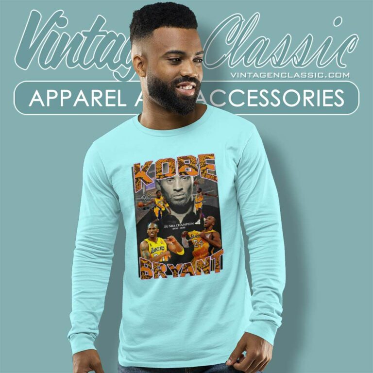 Kobe Bryant Champion Mamba Lakers Long Sleeve Tee Kobe Bryant Champion Mamba Lakers Long Sleeve Tee