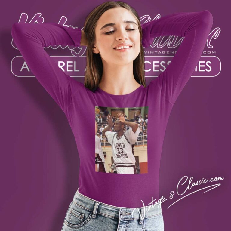 Kobe Bryant High School Memories Long Sleeve Tee Kobe Bryant High School Memories Long Sleeve Tee