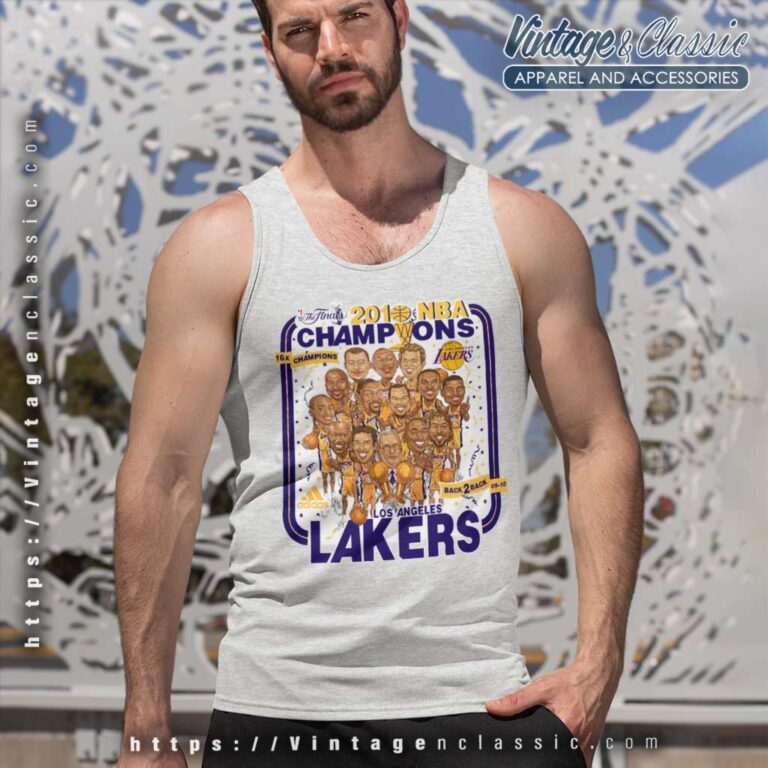 Kobe Bryant Lakers Champions 2010 Tank Top Racerback Kobe Bryant Lakers Champions 2010 Tank Top Racerback