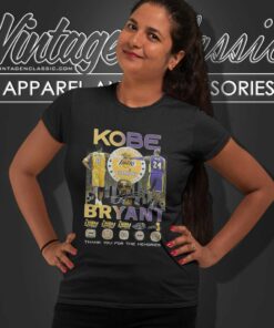 Kobe Bryant Lakers Champions Finals Thank You For The Memories Women TShirt