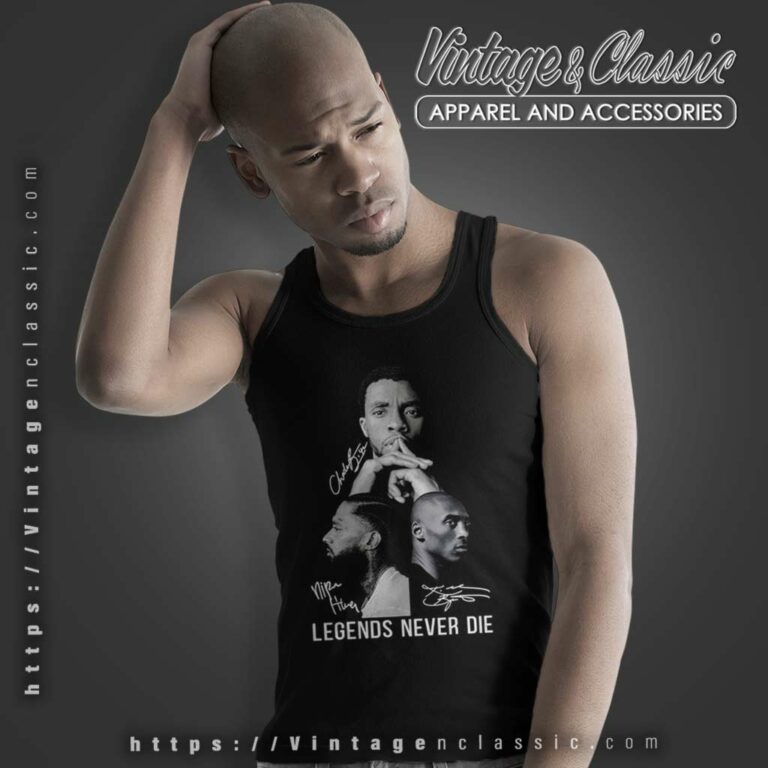 Kobe Bryant Legends Never Die And Black Panther Nipsey Hussle Tank Top Racerback Kobe Bryant Legends Never Die And Black Panther Nipsey Hussle Tank Top Racerback