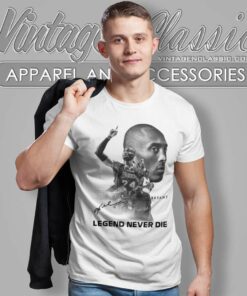 Kobe Bryant Legends Never Die Shirt 42 Years Thank You For The Memories T Shirt