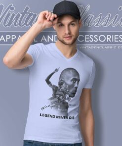 Kobe Bryant Legends Never Die Shirt 42 Years Thank You For The Memories V Neck TShirt