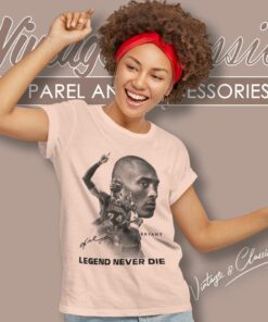 Kobe Bryant Legends Never Die Shirt 42 Years Thank You For The Memories Women TShirt