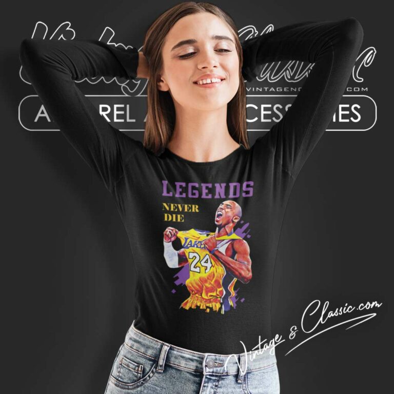Kobe Bryant Legends Never Die Shirt Lakers Mamba 24 Long Sleeve Tee 1 Kobe Bryant Legends Never Die Shirt Lakers Mamba 24 Long Sleeve Tee 1