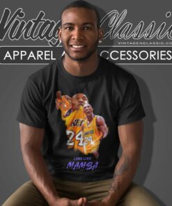Kobe Bryant Long Live Mamba Lakers T Shirt 1