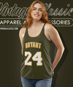 Kobe Bryant Los Angeles Lakers Net Number Tank Top Racerback 1