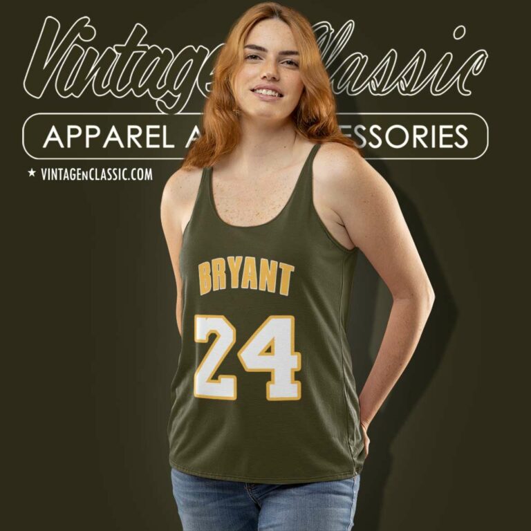 Kobe Bryant Los Angeles Lakers Net Number Tank Top Racerback 1 Kobe Bryant Los Angeles Lakers Net Number Tank Top Racerback 1