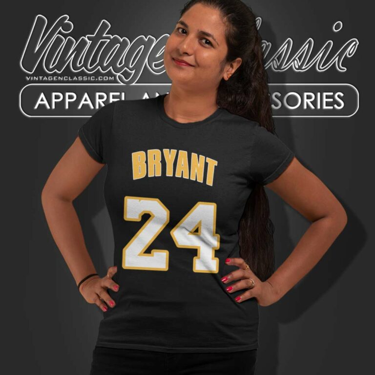 Kobe Bryant Los Angeles Lakers Net Number Women TShirt 1 Kobe Bryant Los Angeles Lakers Net Number Women TShirt 1