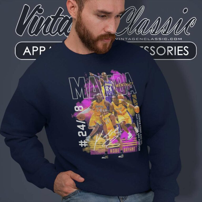 Kobe Bryant Namba Lakers 24 Mentality Sweatshirt Kobe Bryant Namba Lakers 24 Mentality Sweatshirt