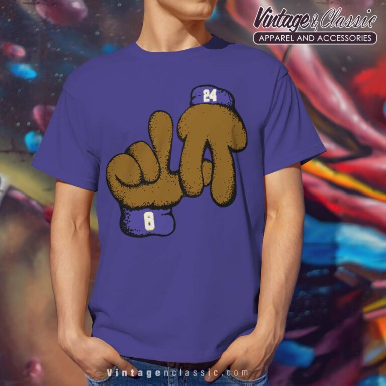 Kobe Bryant Puppet Hands Purple T Shirt Kobe Bryant Puppet Hands Purple T Shirt