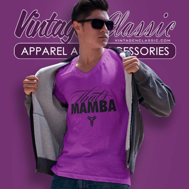 Kobe Bryant Thats Mamba Shirt Gift Of Mamba V Neck TShirt Kobe Bryant Thats Mamba Shirt Gift Of Mamba V Neck TShirt