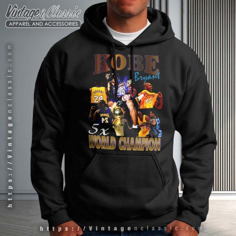 Kobe Bryant World Champion Lakers Hoodie Kobe Bryant World Champion Lakers Hoodie