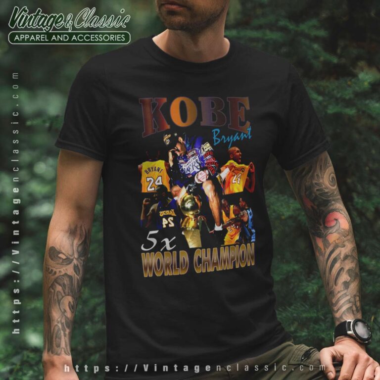 Kobe Bryant World Champion Lakers T Shirt Kobe Bryant World Champion Lakers T Shirt
