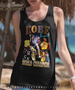 Kobe Bryant World Champion Lakers Tank