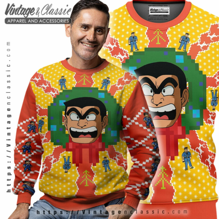 Kochikame Tokyo Beat Cops Ugly Sweater Men Ugly Sweater Kochikame Tokyo Beat Cops Ugly Sweater Men Ugly Sweater