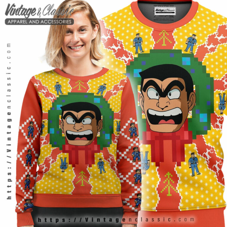 Kochikame Tokyo Beat Cops Ugly Sweater Ugly Sweater shirt Kochikame Tokyo Beat Cops Ugly Sweater Ugly Sweater shirt