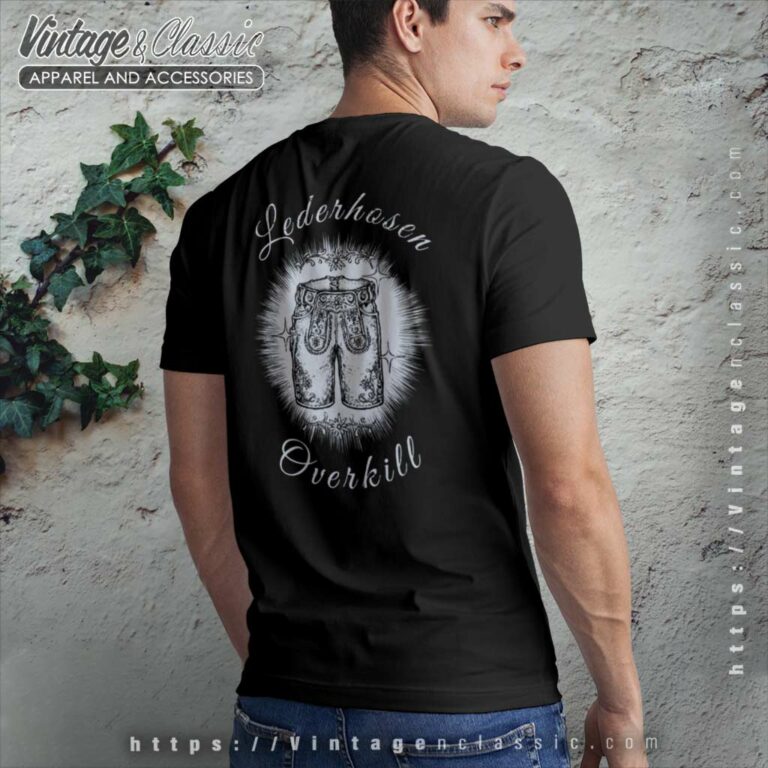 Kontrust Lederhosen Overkill T shirt Back Side Kontrust Lederhosen Overkill T shirt Back Side